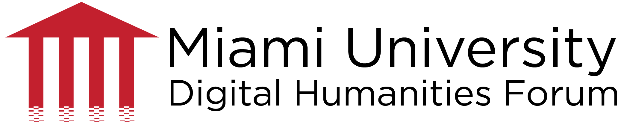 Miami University Digital Humanities Forum logo