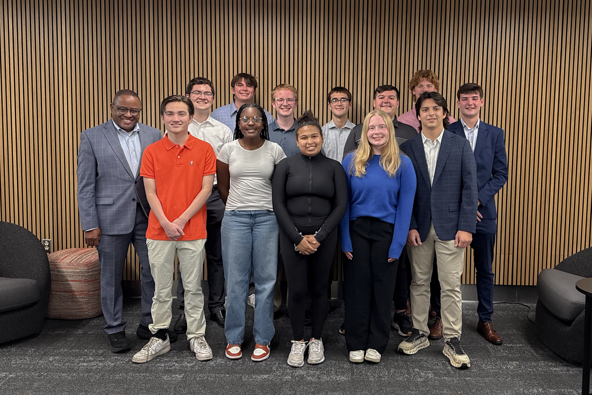 The Library Dean with the Student Advisory Council